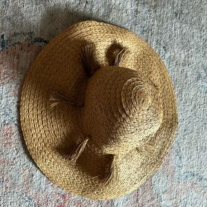 Beach Hat with Tassels